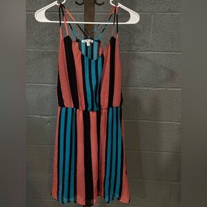 Charlotte Russe Multicolor Striped Dress